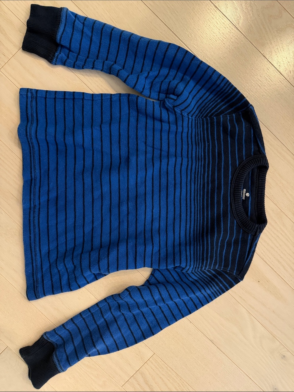 5T knit Striped Crewneck Sweater